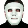 Masque Blanc Anonyme En Plastique - Viva La Fiesta -VIVALAFIESTA Soldes 1062 Masque blanc anonyme en plastique scaled 1