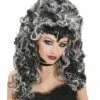Perruque Dark Et Gothique En Diable - Viva La Fiesta -VIVALAFIESTA Soldes 1113 Perruque Dark et gothique en diable