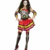 Déguisement Mort Mexicaine Femme - Viva La Fiesta -VIVALAFIESTA Soldes 1326 Deguisement mort mexicaine femme