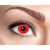 Lentilles De Contact Rouge Diable - Hebdomadaire - Viva La Fiesta -VIVALAFIESTA Soldes 1681 Lentilles de contact rouge diable hebdomadaire