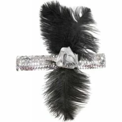 Bandeau Charleston Avec Fleur Et Sequins - Viva La Fiesta 5 Bandeau Charleston Avec Fleur Et Sequins - Viva La Fiesta -VIVALAFIESTA Soldes 1914 Bandeau style Charleston avec fleur et paillettes