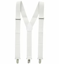 Bretelles Adultes Blanches - Viva La Fiesta - Montpellier