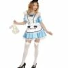 Déguisement Alice Au Pays Des Merveilles Femme - Viva La Fiesta -VIVALAFIESTA Soldes 2156 Deguisement Alice au pays des merveilles femme
