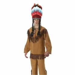 Déguisement Chemise D'indien Homme - Viva La Fiesta