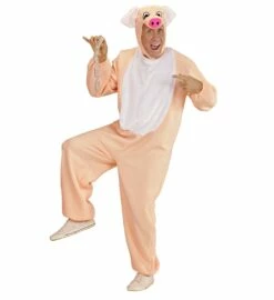 Déguisement De Cochon Adulte - Viva La Fiesta -VIVALAFIESTA Soldes 2239 Deguisement de cochon adulte