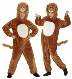 Combinaison De Lion En Peluche Adulte - Viva La Fiesta -VIVALAFIESTA Soldes 2258 pilou pilou