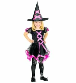 Déguisement Sorcière Néon Enfant - Viva La Fiesta -VIVALAFIESTA Soldes 2303 Deguisement sorciere neon enfant