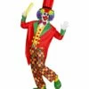 Déguisement De Clown Adulte - Viva La Fiesta -VIVALAFIESTA Soldes 2362 bozo le clown cirque animation multicolore homme