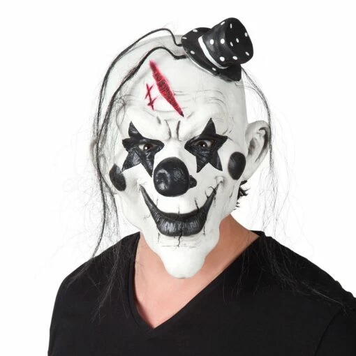 Masque Latex Clown Psycho - Viva La Fiesta -VIVALAFIESTA Soldes 2624 Masque latex clown psycho