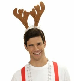 Serre-tête Cornes De Renne Avec Clochettes - Viva La Fiesta -VIVALAFIESTA Soldes 3032 Serre tete cornes de renne avec clochettes
