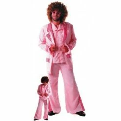 Déguisement Disco Forever Adulte Rose - Viva La Fiesta