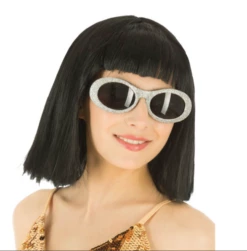 Lunettes Disco à Paillettes Argent - Viva La Fiesta - Montpellier