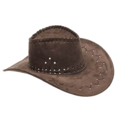 Chapeau De Cow Boy Western En Daim - Viva La Fiesta -VIVALAFIESTA Soldes 3194 Chapeau de cow boy western en daim