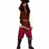 Deguisement Capitaine Pirate Adulte - Viva La Fiesta -VIVALAFIESTA Soldes 322 Chemise avec veste capitaine pirate adulte