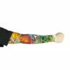 Manche Effet Tatouage Multicolore Rocker - Viva La Fiesta -VIVALAFIESTA Soldes 3265 Manche effet tatouages multicolores rocker
