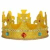 Couronne Glitter Roi Avec Gemmes - Viva La Fiesta -VIVALAFIESTA Soldes 3588 Couronne glitter roi avec gemmes