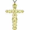Collier Croix Dorée 15cm - Viva La Fiesta -VIVALAFIESTA Soldes 3633 Collier croix doree 15cm
