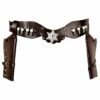 Ceinture De Cow-boy Marron - Viva La Fiesta -VIVALAFIESTA Soldes 3900 Ceinture de Cow boy marron