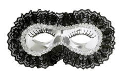 Loup Avec Faux Cils Et Dentelle - Viva La Fiesta