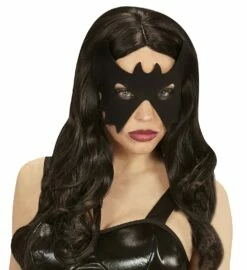 Loup Chauve Souris Noir - Viva La Fiesta -VIVALAFIESTA Soldes 4235 Loup chauve souris noir