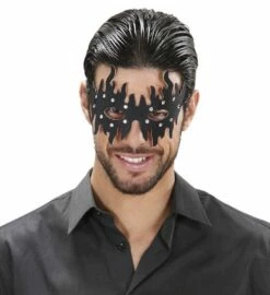 Loup Avec Flammes Noires Et Clous - Viva La Fiesta -VIVALAFIESTA Soldes 4256 Loup avec flammes noires et clous