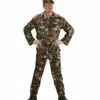 Déguisement Militaire G.I Joe Homme - Viva La Fiesta -VIVALAFIESTA Soldes 440 Deguisement militaire G.I Joe homme