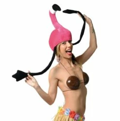 Chapeau Flamand Rose En Velours - Viva La Fiesta