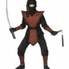 Déguisement De Ninja Marron Enfant - Viva La Fiesta -VIVALAFIESTA Soldes 4788 Deguisement de Ninja marron enfant