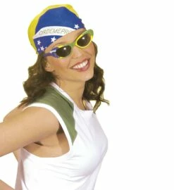 Lunette De Supporter Brésil - Viva La Fiesta -VIVALAFIESTA Soldes 4906 Lunette de supporter Bresil