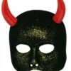 Masque De Diable Pailleté - Viva La Fiesta -VIVALAFIESTA Soldes 5258 Masque de diable paillete