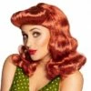 Perruque Pin Up Rousse - Viva La Fiesta - Montpellier -VIVALAFIESTA Soldes 5401 Perruque pin up