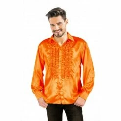 Chemise Disco Homme Orange - Viva La Fiesta - Montpellier
