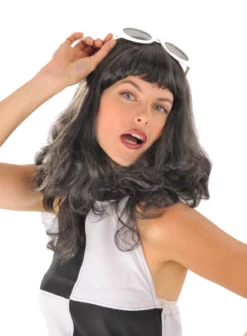 Perruque Sylvie Courte Frange Femme - Viva La Fiesta -VIVALAFIESTA Soldes 5821 Perruque Sylvie courte frange femme