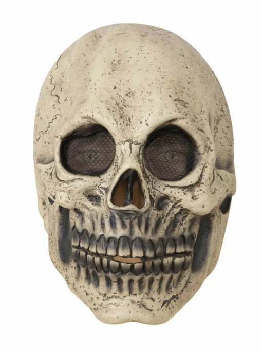 Masque Squelette Intégral - Latex - Viva La Fiesta -VIVALAFIESTA Soldes 5986 Masque squelette integral latex