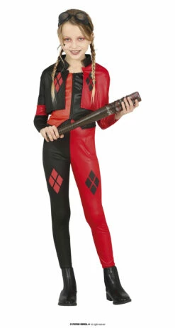 Déguisement Rebelle Inspiré Harley Quinn Enfant - Viva La Fiesta