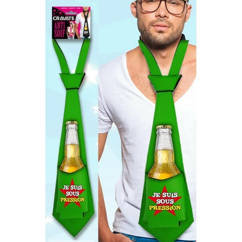 Cravate Porte Bouteille Intégré - Viva La Fiesta 4 Cravate Porte Bouteille Intégré - Viva La Fiesta – Image 2
