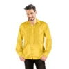 Chemise Disco Homme Jaune - Viva La Fiesta - Montpellier -VIVALAFIESTA Soldes Chemise disco homme jaune