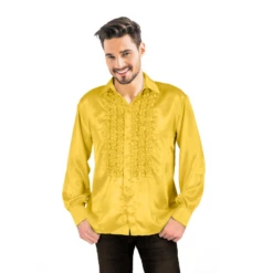 Chemise Disco Homme Jaune - Viva La Fiesta - Montpellier