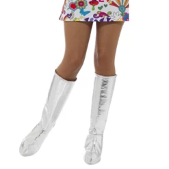 Couvres Bottes Argentés Femme - Viva La Fiesta