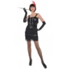 Déguisement Charleston Robe Noir - Viva La Fiesta -VIVALAFIESTA Soldes Deguisement Charleston robe noir