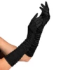 Gants En Satin Plissés Noir - Viva La Fiesta - Montpellier 1 Gants En Satin Plissés Noir - Viva La Fiesta - Montpellier -VIVALAFIESTA Soldes Gants en satin plisses noir