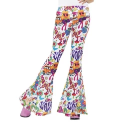 Pantalon Pattes D'eph Hippie Multicolore - Viva La Fiesta