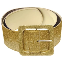 Ceinture Pailletée Disco Dorée - Viva La Fiesta